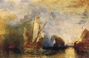 Joseph Mallord William Turner Uysses Deriding Polyphemus France oil painting reproduction